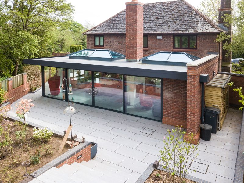 Double Roof Lantern External
